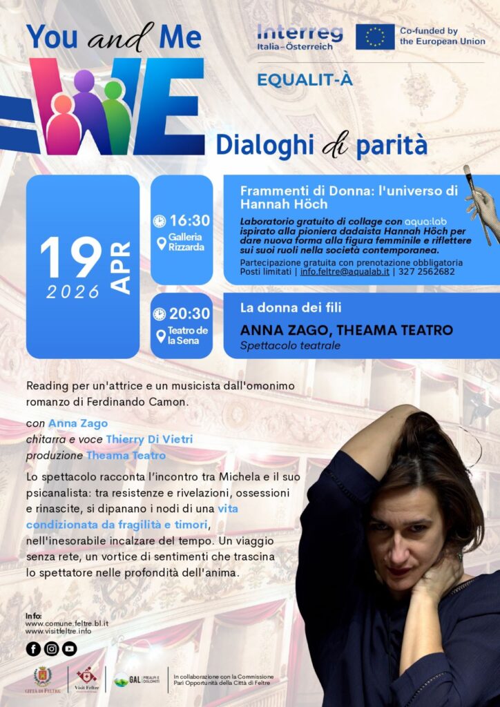 . Locandina Anna Zago + laboratorio RID