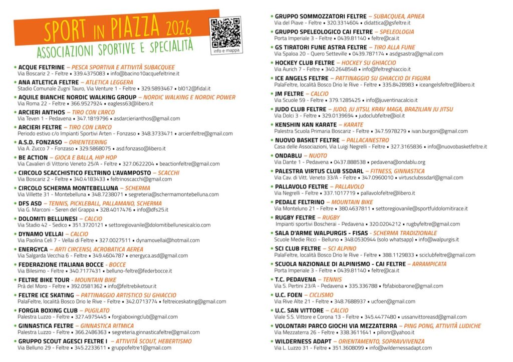 A Deplianti SportPiazza Feltre