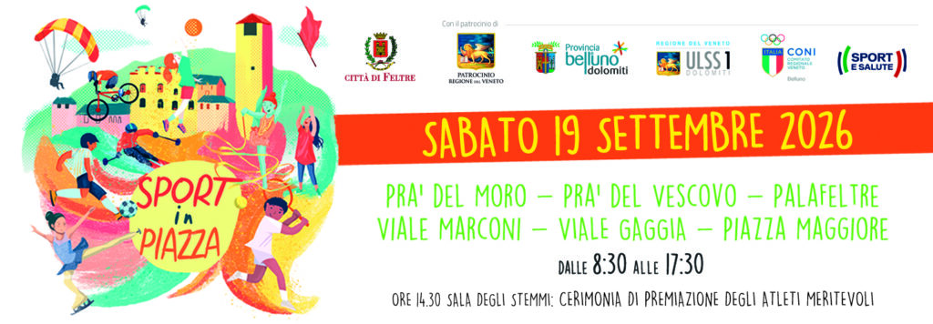 VisitFeltre sport in piazza