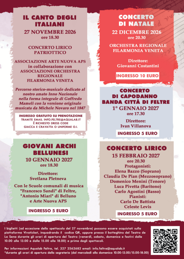 Locandina eventi